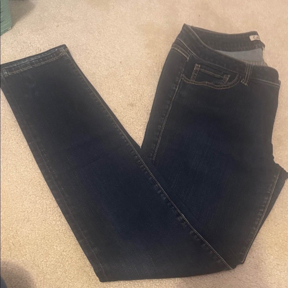 CAbi Dark Indigo Skinny Jeans